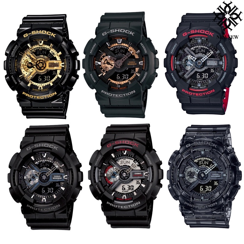 รูปภาพของG-SHOCK รุ่น GA-110-1B/GA-110HR pของแท้ประกัน cmg 1 ปีลองเช็คราคา