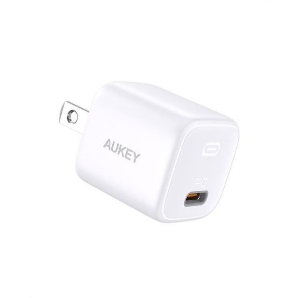 aukey-pa-b1-อะแดปเตอร์ชาร์จเร็ว-wall-charger-usb-c-จ่ายไฟสูงสุด-20w-ชาร์จแบต-iphone-14