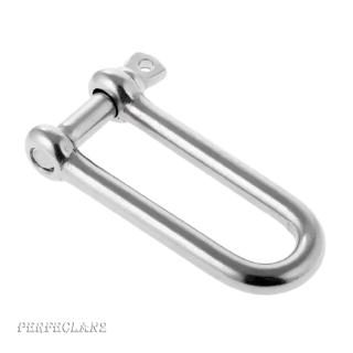 ภาพหน้าปกสินค้าMarine Boat Stainless Steel Eye Screw Pin Chain Long D Shackle Rigging ซึ่งคุณอาจชอบราคาและรีวิวของสินค้านี้