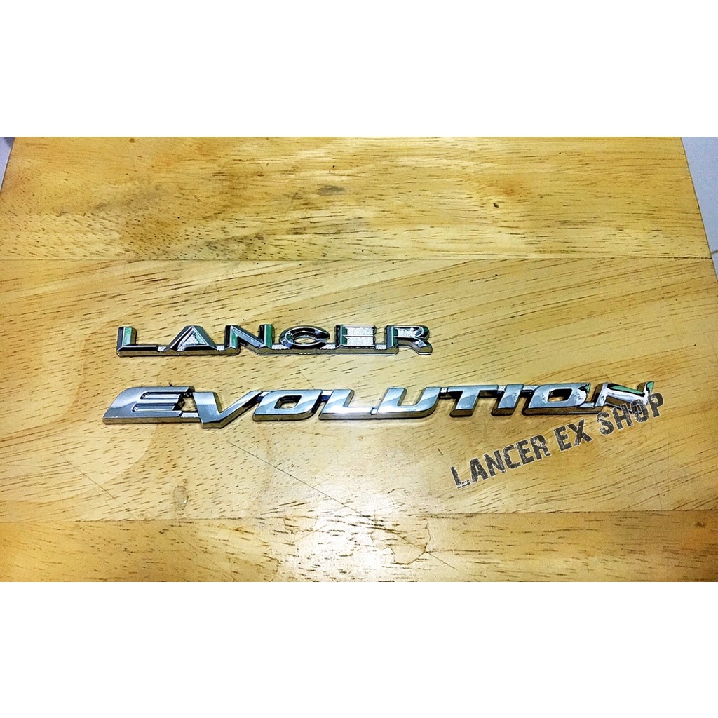 โลโก้-lancer-evolution-x-ติดท้ายรถ