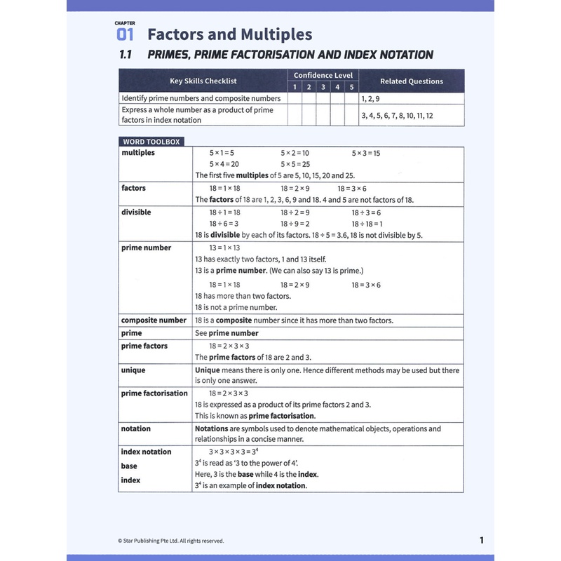 แบบฝึกหัดเลขมัธยม 1 📒 New Discovering Mathematics Workbook 1A (Exp) 🆕️ ...