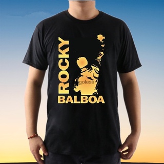 ขายดี เสื้อยืดคลาสสิก พิมพ์ลาย Balboa Fun Black KBkfka78HIjajk73