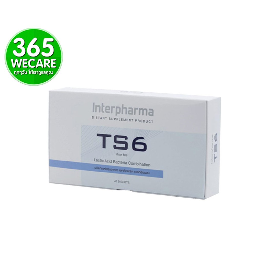 ภาพหน้าปกสินค้าของแท้ TS6 Probiotic ทีเอสหก โปรไบโอติก 1 กล่อง 45 ซอง TS 6 ช่วยสร้างสมดุลให้ระบบทางเดินอาหาร จุลินทรีย์มีประโยชน์