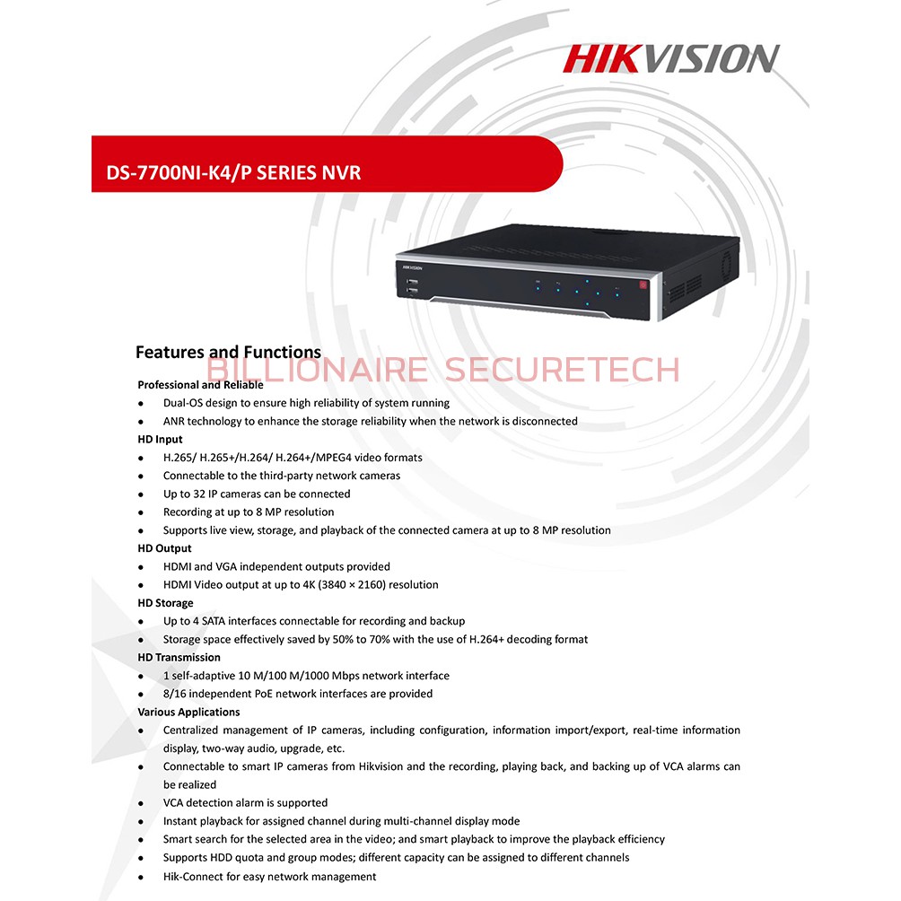 hikvision-เครื่องบันทึกกล้องวงจรปิดระบบ-ip-nvr-ds-7716ni-k4-16p-16-ch-poe-รองรับกล้องสูงสุด-8mp-4-hdd-h-265