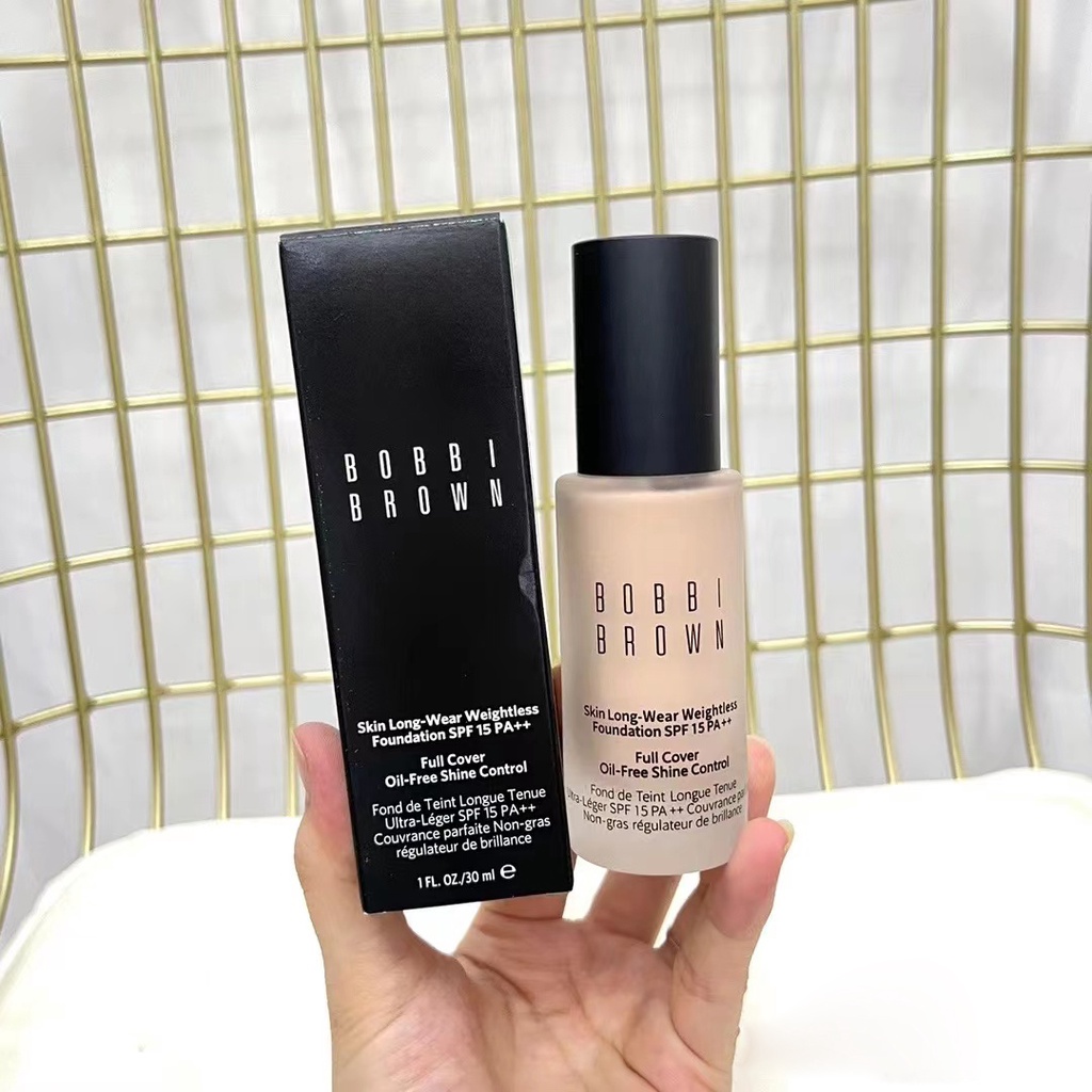 แท้100-bobbi-brown-skin-long-wear-weightless-foundation-spf15-pa-30ml-bobbi-brown-รองพื้นชนิดน้ำ