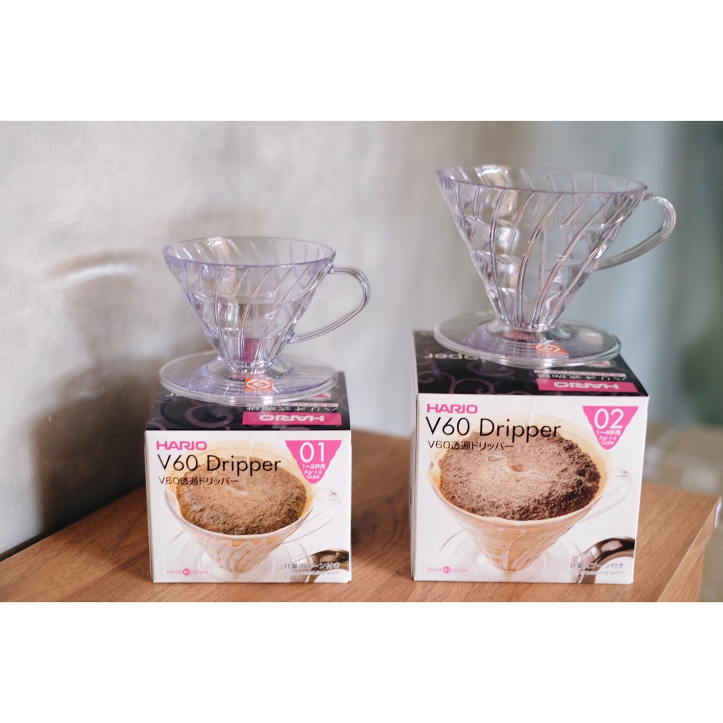 พร้อมส่ง-ของแท้-hario-v60-coffee-dripper-plastic-01-amp-02-ดริปเปอร์พลาสติกกาแฟทรงกรวยสำหรับ-ดริปกาแฟ-กาแฟดริป