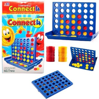 เกมส์เรียง 4 - Connect 4 Game (บิงโก) เกมพัฒนาความคิดและสมอง เสริมสร้าง IQ , EQ เป็นบอร์ดเกมเล่นได้ 2 คน มีขนาดให้เลือก