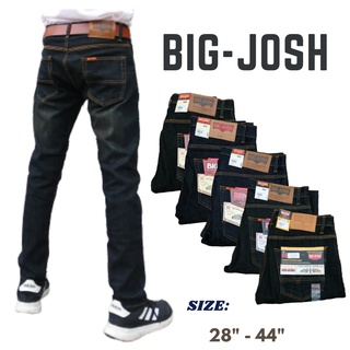 BIG-JOSH กางเกงยีนส์ขายาว มีทั้งทรงกระบอกและทรงขาเดฟ:เดฟ No.668,40  เดพยืดยีนส์จัมโบ้ 668/1