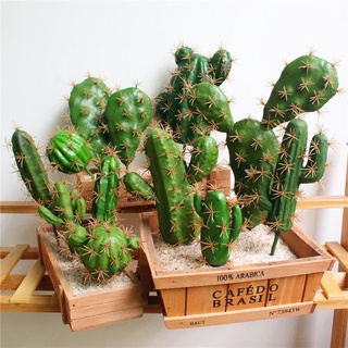 【AG】1Pc Foam Artificial Cactus Succulent Plant Bonsai Office Desk Home Party Decor
