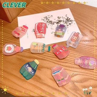 Clever กิ๊บติดผมลายการ์ตูนผลไม้น่ารักแฟชั่นสําหรับผู้หญิง