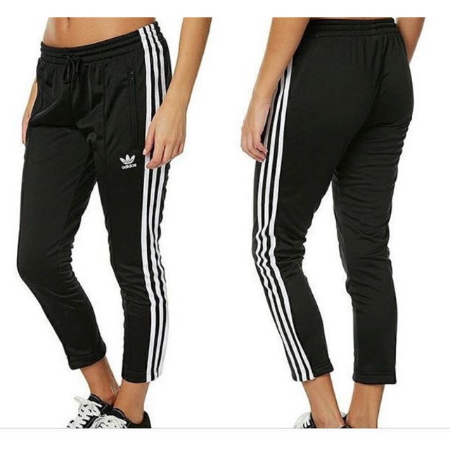 Adidas cigarette pants black deals