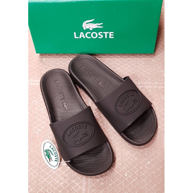 รุ่นใหม่-รองเท้าแตะ-lacoste-ลาคอส-แถมกล่อง