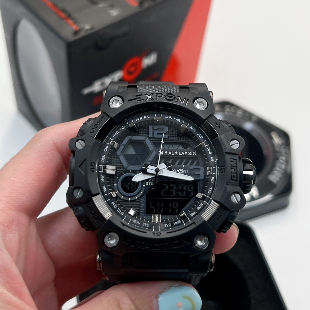 Watchtime EXponi นาฬิกาข้อมือแบรนแท้ หน้าปัดขนาด 55มม. กันน้ำได้ 100% ...