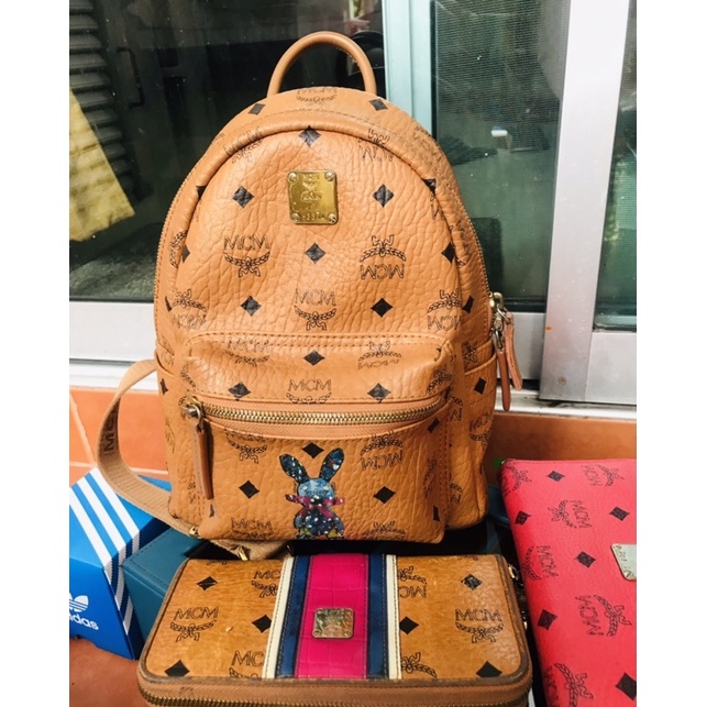 Mcm mini store backpack rabbit