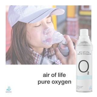 ภาพหน้าปกสินค้าMEDTEC OXYGEN CAN    ออกซิเจนกระป๋องแบบพกพา  ขนาด 8,000 ml. (Purity95%) ที่เกี่ยวข้อง
