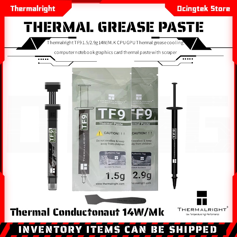 thermalright-tf9-จาระบีระบายความร้อน-cpu-gpu-1-5-2-9-กรัม-14w-m-k-พร้อมรอยขีดข่วน-สําหรับคอมพิวเตอร์-โน้ตบุ๊ก