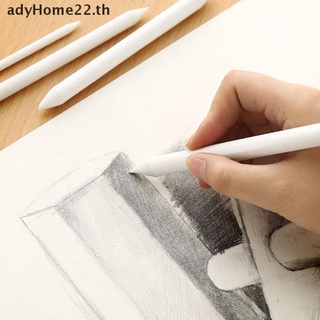 Adyhome แท่งถ่านสีขาว สําหรับวาดภาพระบายสี 6 ชิ้น/ชุด