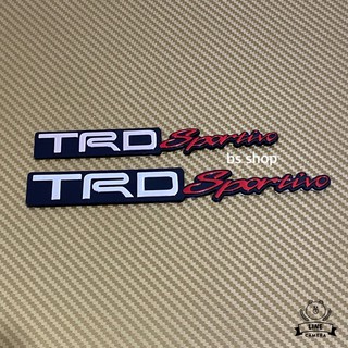 โลโก้ TRD sportivo ติดท้าย Toyota ติดใด้ทุกรุ่น