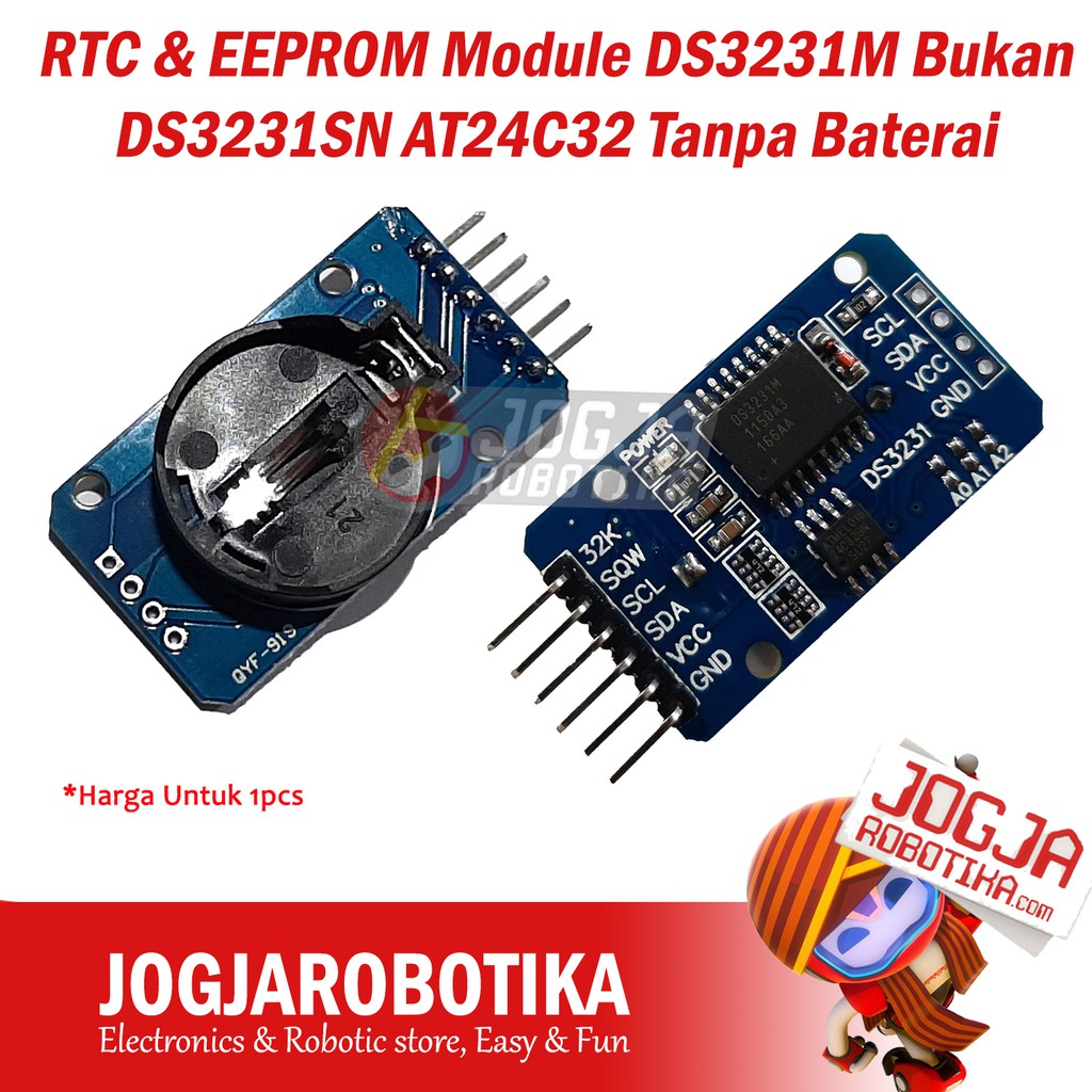 Rtc & EEPROM โมดูล DS3231M ไม่ใช่ DS3231SN AT24C32 ไม่มีแบตเตอรี่ ...