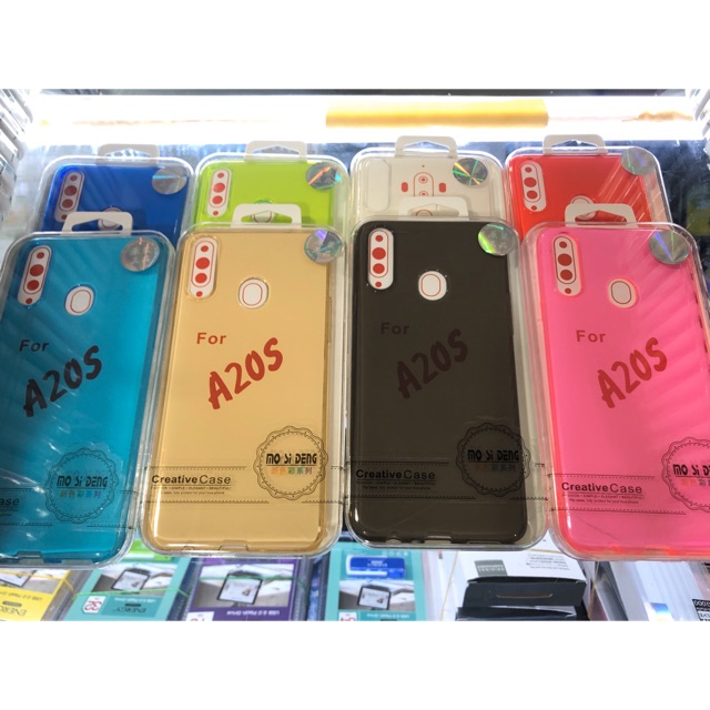 เคส-samsung-a20s-แบบซิลิโคนยืดหยุ่นได้