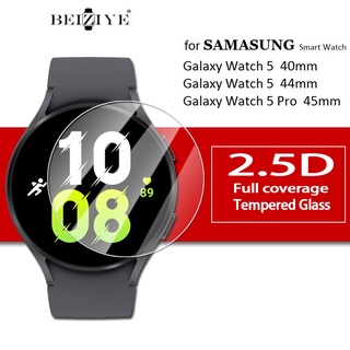 beiziye ฟิล์มกันรอย galaxy watch 5 5 pro ฟิล์มกระจก ฟิล์ม สําหรับ Samsung Galaxy Watch 5 5 Pro 45มม 44มม 40มม