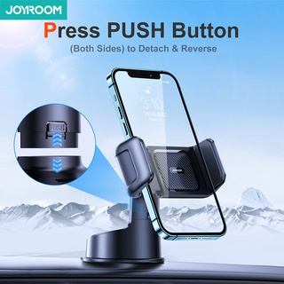 ภาพหน้าปกสินค้าJoyroom ที่วางโทรศัพท์มือถือ แบบปุ่มดูดสุญญากาศ หมุนได้ 360 องศา (4.0-6.7 นิ้ว) สําหรับแดชบอร์ด กระจกหน้ารถยนต์ ที่เกี่ยวข้อง