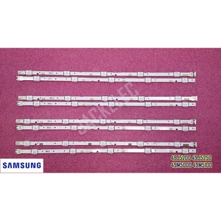 ใหม่ หลอดแอลอีดี ซัมซุง led samsung รุ่น  UA49J5200 UA49J5250 UA49M5000 UA49M5100 (หลอด1แถว 10ดวง 5+5 )