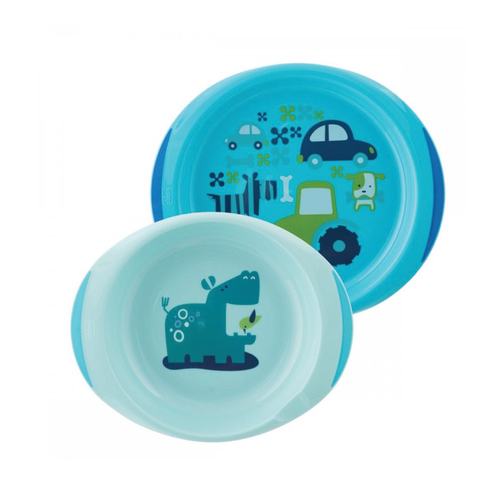 ใช้โค้ดคู่ลดเพิ่ม-chicco-baby-dish-set-maximum-comfort-ชามข้าว-สำหรับเด็ก-มาพร้อมฐานกันลื่น-สามารถนำเข้าไมโครเวฟได้