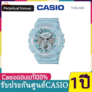 GMA-S120DP G-shock Mini รุ่นใหม่ CASIOนาฬิกาข้อมือผู้หญิง  GMA-s120DP-2A สีฟ้า GMA-S120DP-4A สีชมพู GMA-S120DP-6A สีม่วง