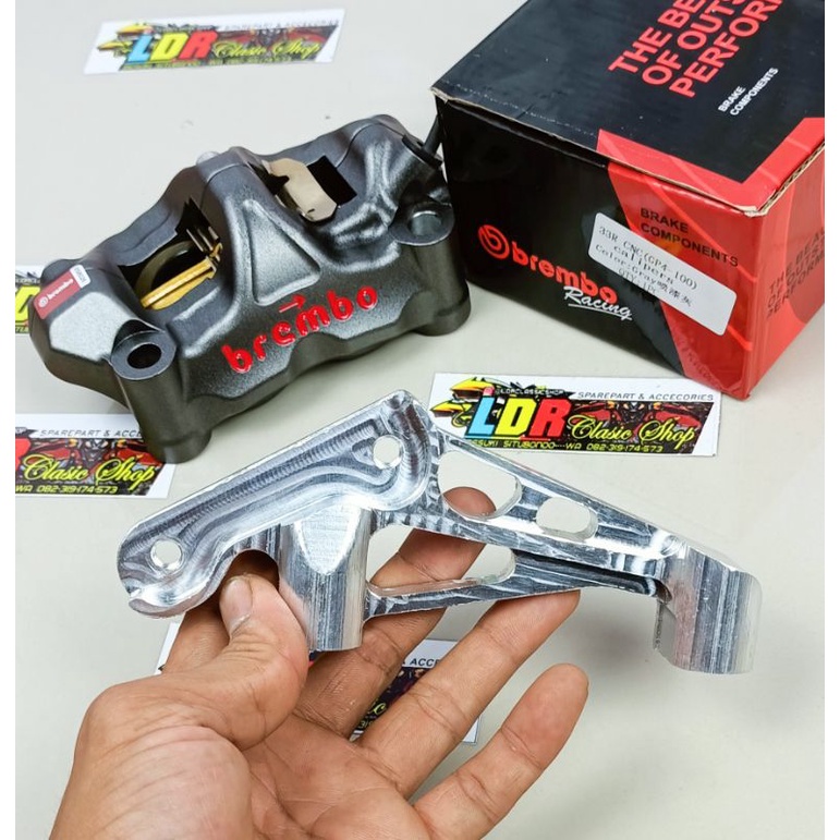 Brembo GP4 Picth 100 Caliper Bracket cnc disk 300 Caliper Bracket To