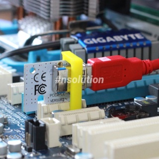 ภาพขนาดย่อของภาพหน้าปกสินค้าคลิปล็อค PCIE USB สำหรับ Riser VER 008S แนวนอน การ์ดจอ สายขุด Crypto - Locking Clip Lock จากร้าน nsolution บน Shopee ภาพที่ 1