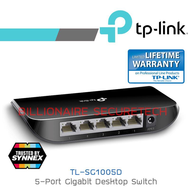 tp-link-tl-sg1005d-5-port-gigabit-desktop-switch-ประกัน-synnex