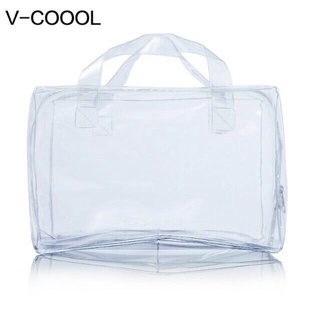 ถุงใสกันซึม กันน้ำ v-coool กระเป๋าใสกันซึมใช้รวมกับไอซ์แพค Ice pack