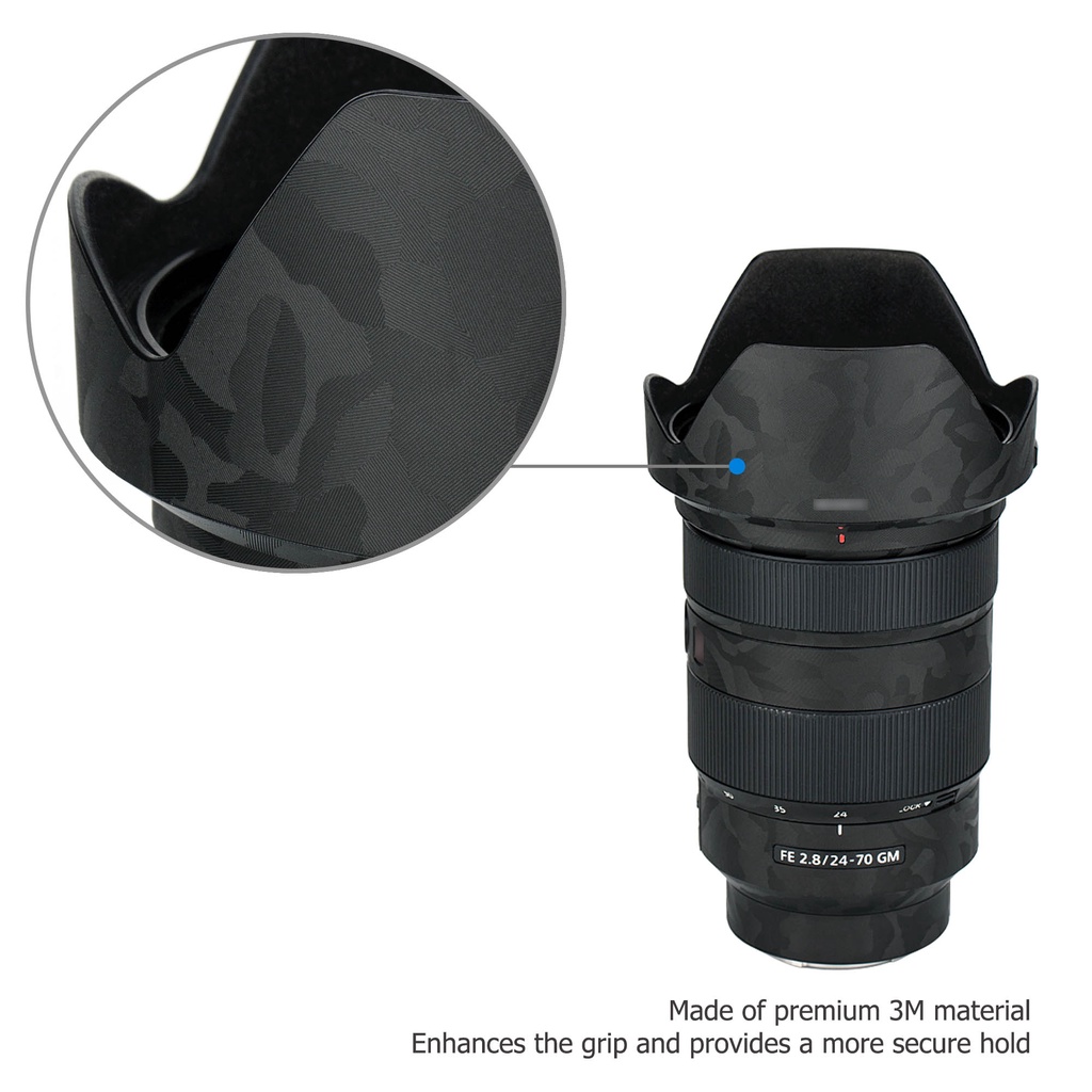 ภาพสินค้าKiwi SEL2470GM สติกเกอร์ฟิล์มกันรอยเลนส์กล้อง กันรอยขีดข่วน สําหรับเลนส์ Sony FE 24-70 มม. F/2.8 GM (SEL2470GM) 3M จากร้าน jiwei.th บน Shopee ภาพที่ 3