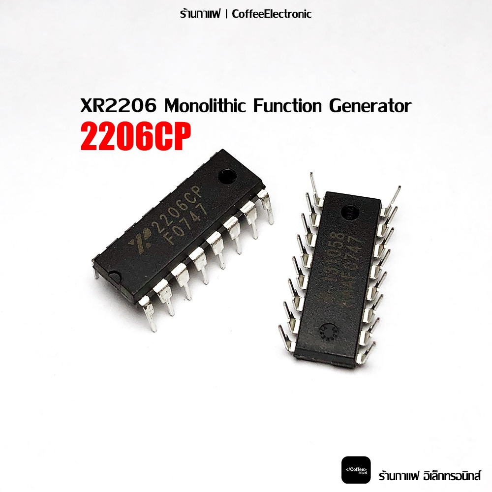 5PCS XR2206CP DIP16 - Circuito Integrato Per Generazione Di Segnali, DIP-16 Package - Foto 2