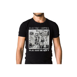 tshirtเสื้อยืดคอกลมฤดูร้อนเสื้อยืด พิมพ์ลายอัลบั้ม Play Fast or Die 1989 ครอสโอเวอร์ สไตล์พังก์ คุณภาพสูง สําหรับผู้ชายS
