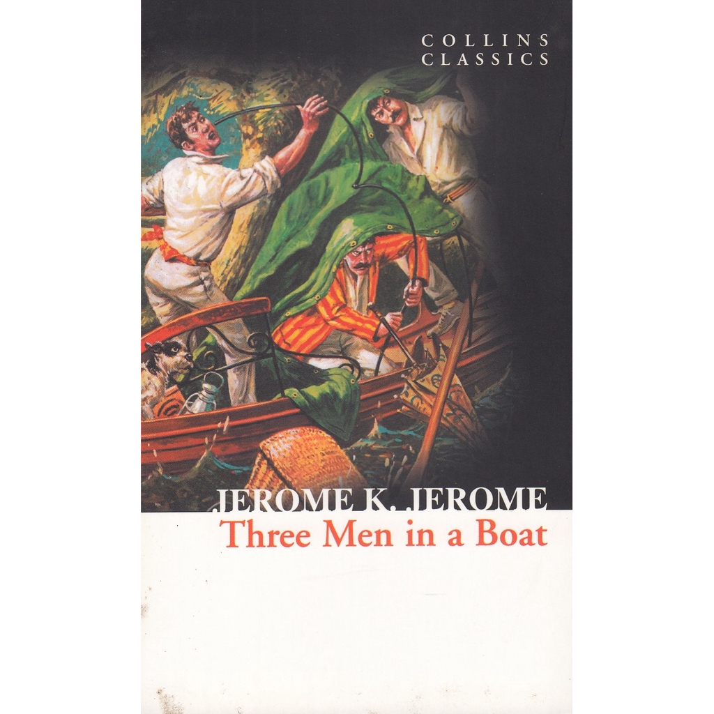 dktoday-หนังสือ-collins-classics-three-men-in-a-boat-สภาพเก่า-ลดราคาพิเศษ