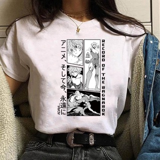 เสื้อยืดผ้าฝ้ายพรีเมี่ยม ♟☫❀Men Women Summer Tee for Men T-shirt Manga Shuumatsu No Valkyrie Anime  Record of Ragnarok S