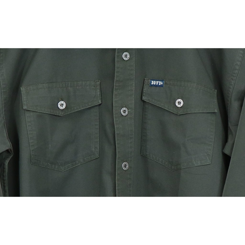 bovy-shirt-เสื้อเชิ้ตแขนยาวสีพึ้น-สีเขียวเข้ม-รุ่นbb-3598-gn-02