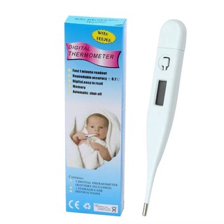 ปรอทวัดไข้ดิจิตอล Digital Thermometer [C°] ใช้วัดอุณหภูมิร่างกาย พร้อมส่ง!