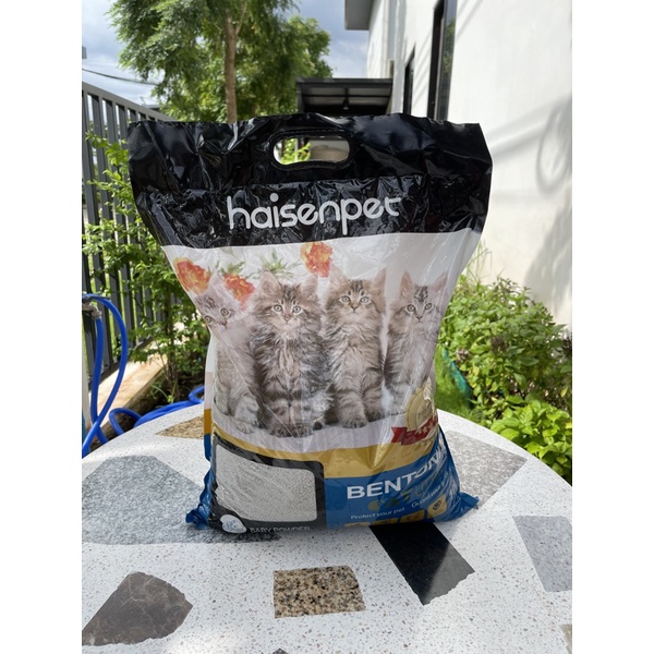 ทรายแมวเบนโทไนซ์ Haisen Pet Bentonite Cat Litter ขนาด 10L (7kg