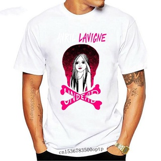 เสื้อยืดโอเวอร์ไซส์เสื้อยืดแขนสั้น พิมพ์ลาย MonicaRDalton Avril Lavigne 100% สําหรับผู้ชายS-3XL