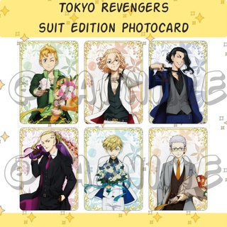 ชุดการ์ดรูปภาพอนิเมะ Tokyo REVENGERS SUIT EDITION