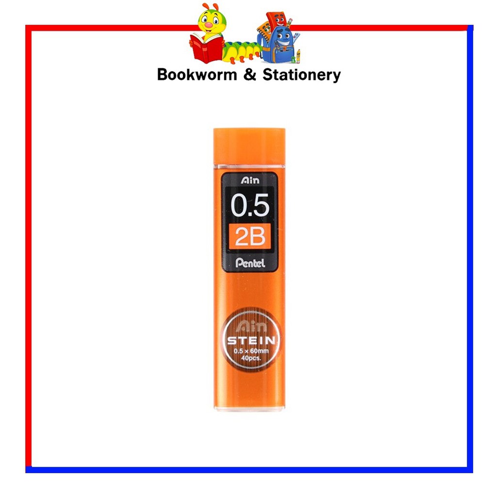 เครื่องเขียน-ไส้ดินสอกดไอน์-stein-0-5-mm-40ไส้-คละขนาด