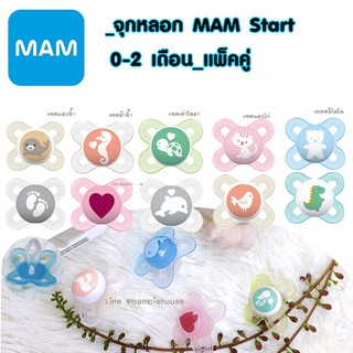 ภาพหน้าปกสินค้าMAM จุกหลอก MAM original Start แรกเกิด (0-3เดือน) แพคคู่ (2ชิ้น) ที่เกี่ยวข้อง