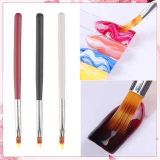 &lt;WholeSale&gt; UV Gel Gradient Painting Pen Drawing Brush Plastic Handle Manicure Nail Art Tool