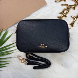 กระเป๋าสะพายข้าง COACH JES CROSSBODY REFINED PEPBLE LEATHER