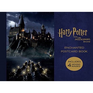 [โปสการ์ดแท้] Harry Potter and the Philosophers Stone Enchanted Postcard Book card cards แฮร์รี่ พอตเตอร์ หนังสือ
