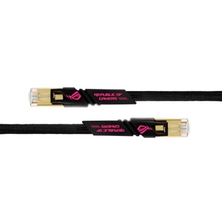 ASUS ROG Cat7 Ethernet Cable – Gaming LAN network cable high speed network up to 600MHz & 10GB Transfer Rates