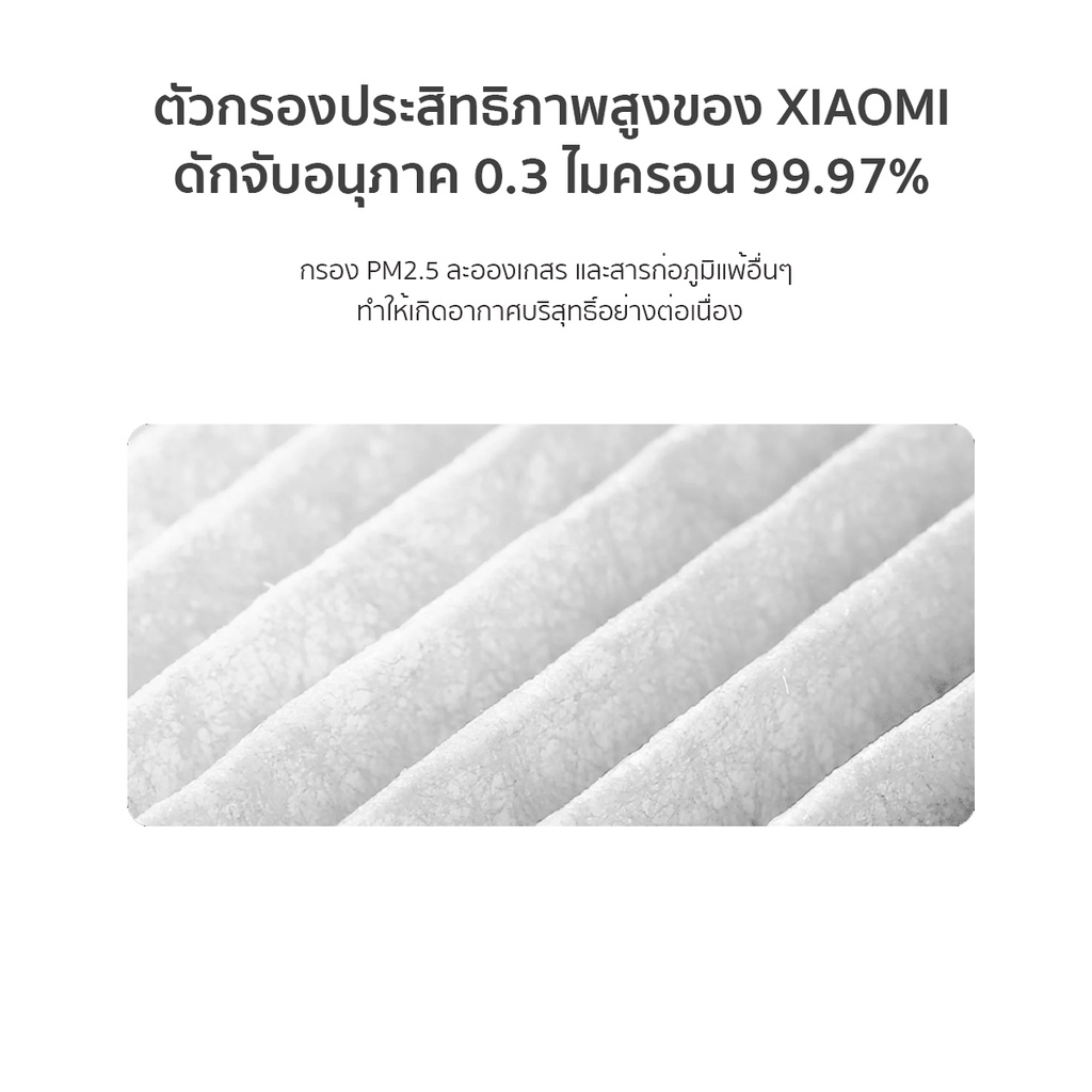 มุมมองเพิ่มเติมของสินค้า Xiaomi Air Purifier 4 Compact เครื่องฟอกอากาศขนาดเล็ก (ศูนย์ไทย รองรับห้องขนาด 27 ตรม.)
